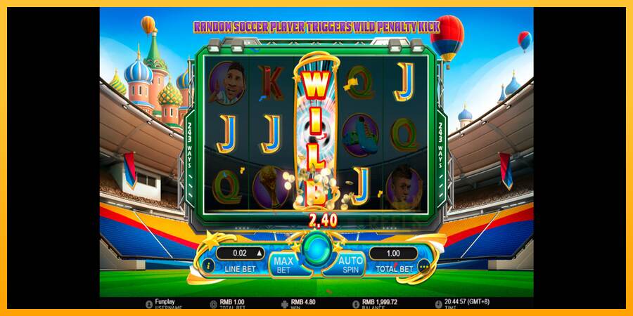 World Soccer Slot 2 macchina da gioco per soldi, immagine 3