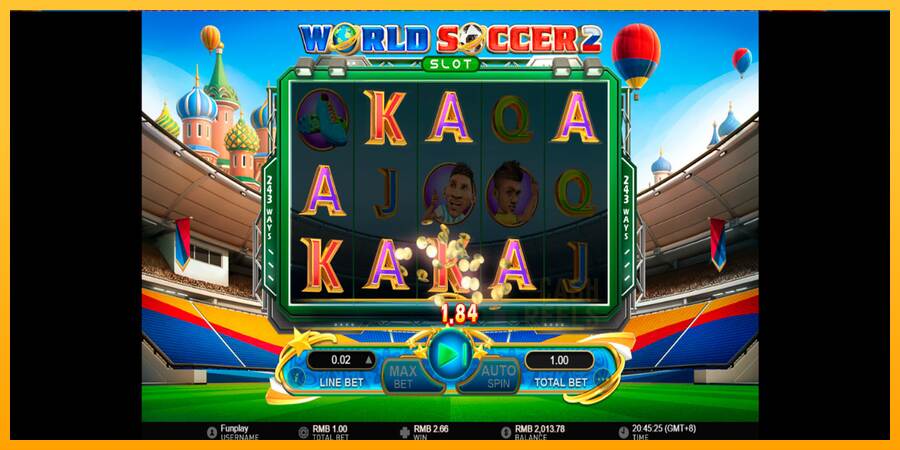 World Soccer Slot 2 macchina da gioco per soldi, immagine 5