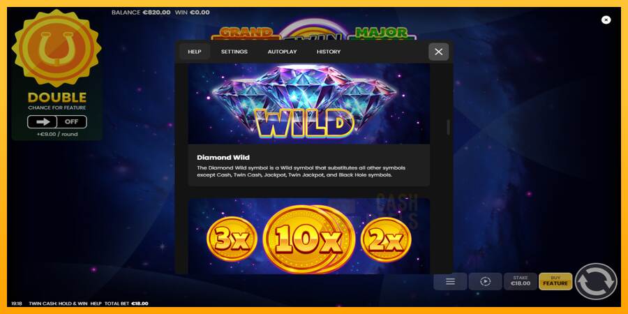 Twin Cash: Hold and Win macchina da gioco per soldi, immagine 6