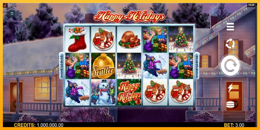 Happy Holidays macchina da gioco per soldi, immagine 1