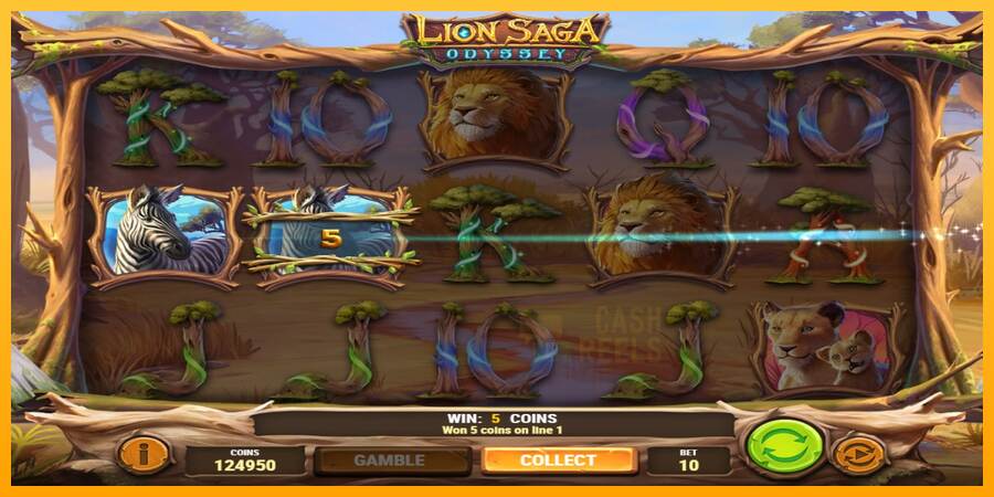 Lion Saga Odyssey macchina da gioco per soldi, immagine 2