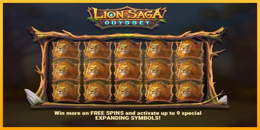 Lion Saga Odyssey macchina da gioco per soldi, immagine 3