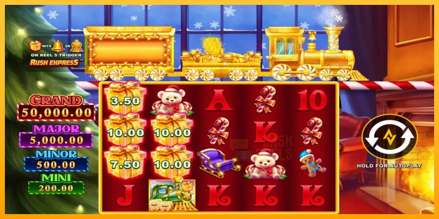 Christmas Rush Express macchina da gioco per soldi, immagine 1