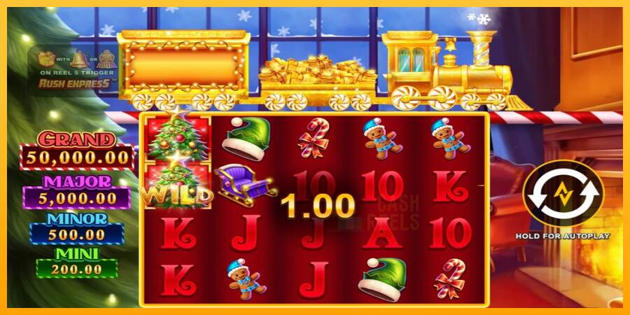 Christmas Rush Express macchina da gioco per soldi, immagine 2