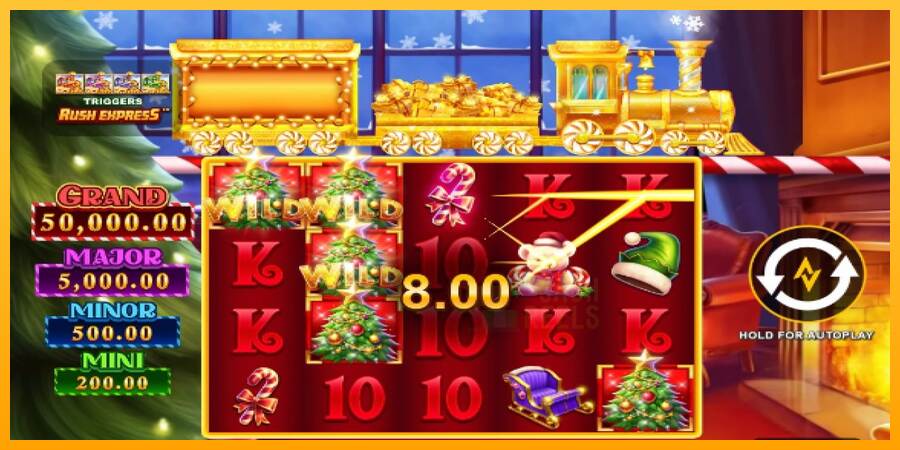 Christmas Rush Express macchina da gioco per soldi, immagine 3