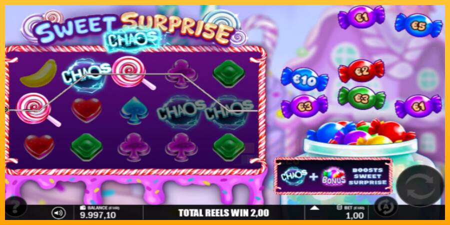 Sweet Surprise Chaos macchina da gioco per soldi, immagine 2