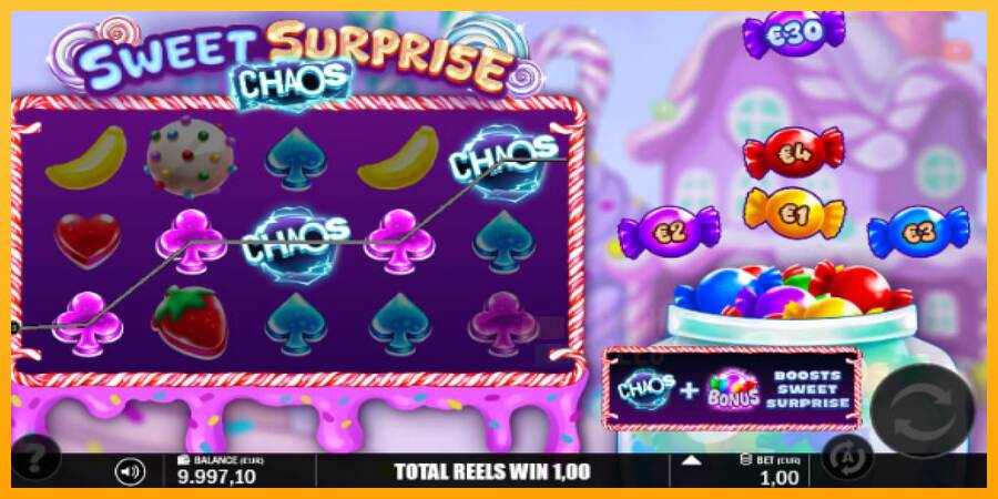 Sweet Surprise Chaos macchina da gioco per soldi, immagine 3