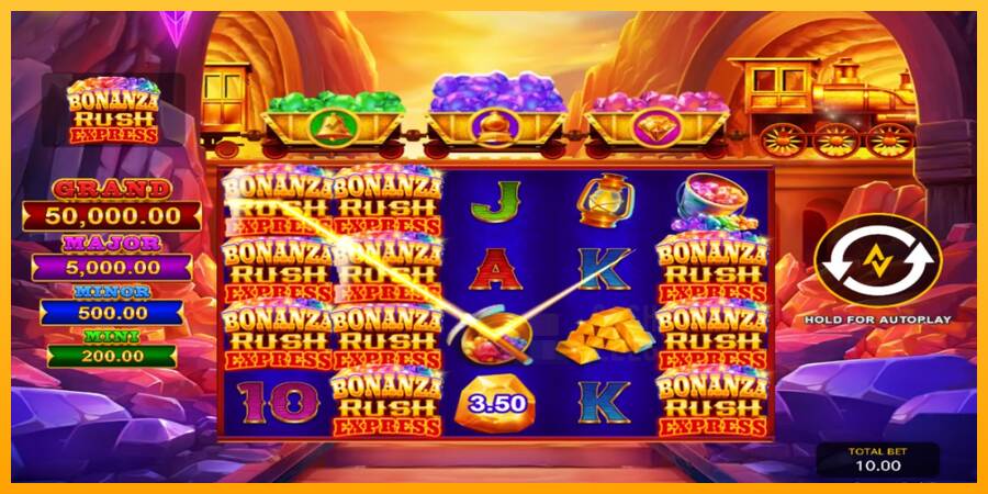 Bonanza Rush Express macchina da gioco per soldi, immagine 2