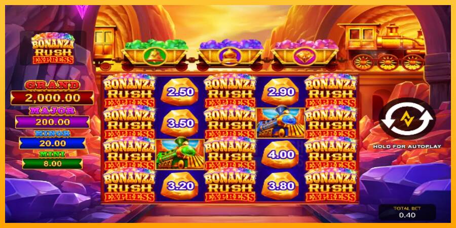 Bonanza Rush Express macchina da gioco per soldi, immagine 5