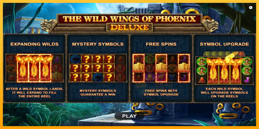 The Wild Wings of Phoenix Deluxe macchina da gioco per soldi, immagine 1