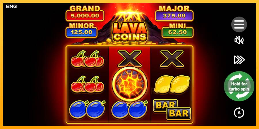 Lava Coins macchina da gioco per soldi, immagine 2