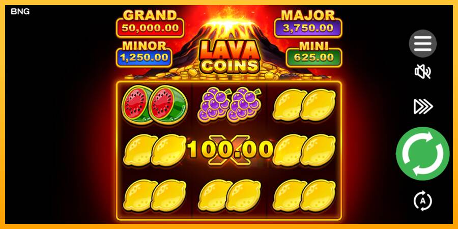 Lava Coins macchina da gioco per soldi, immagine 4