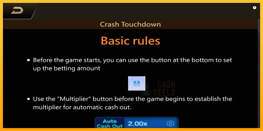 Crash Touchdown macchina da gioco per soldi, immagine 6