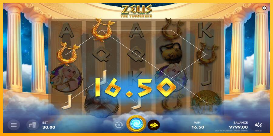 Zeus The Thunderer macchina da gioco per soldi, immagine 3