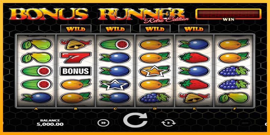 Bonus Runner Retro Edition macchina da gioco per soldi, immagine 1