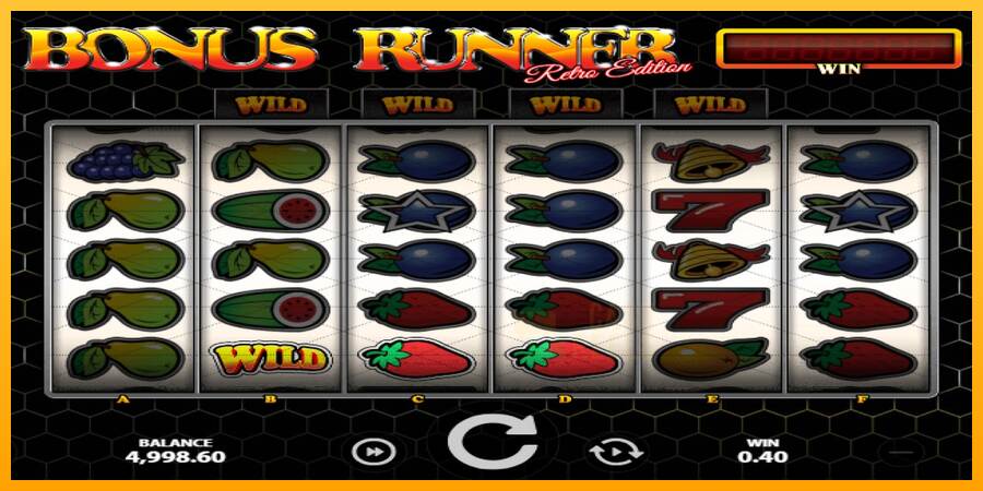 Bonus Runner Retro Edition macchina da gioco per soldi, immagine 3