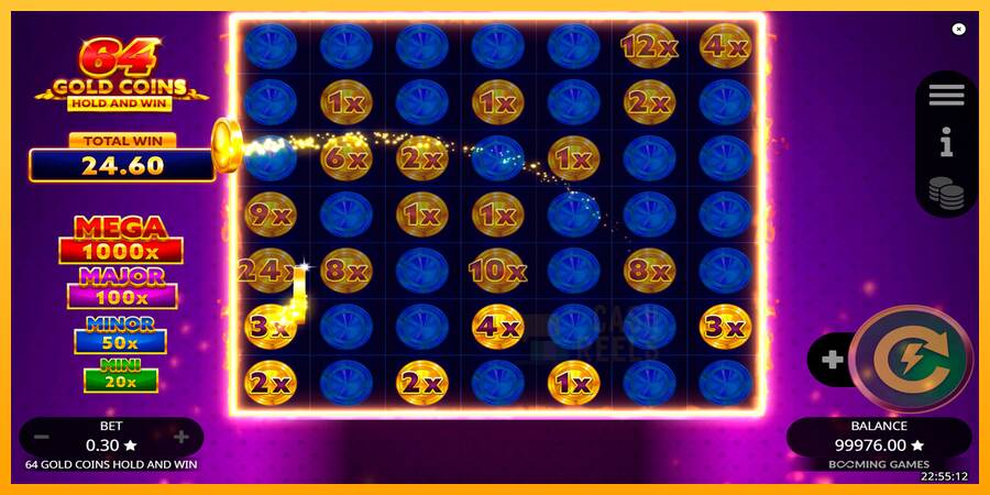 64 Gold Coins Hold and Win macchina da gioco per soldi, immagine 6