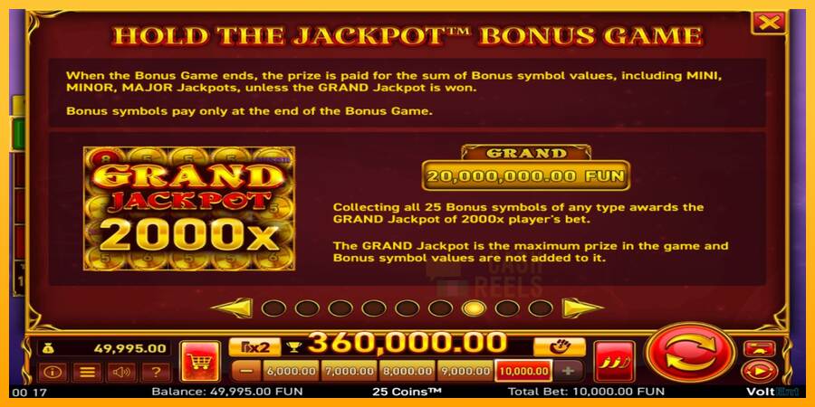 25 Coins Halloween Jackpots macchina da gioco per soldi, immagine 7