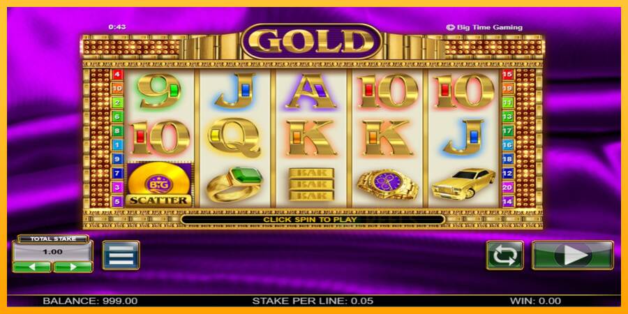 Gold macchina da gioco per soldi, immagine 1