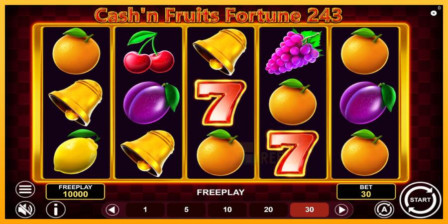 Cashn Fruits Fortune 243 macchina da gioco per soldi, immagine 2