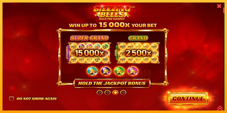 Sizzling Bells macchina da gioco per soldi, immagine 1