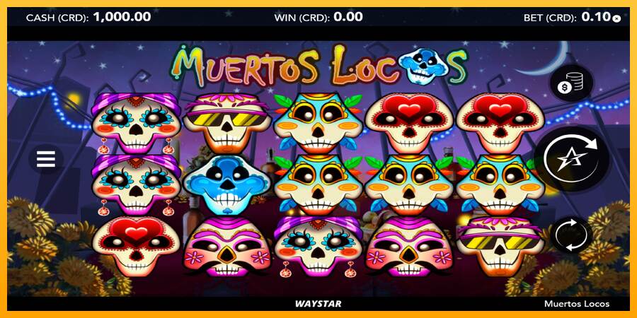 Muertos Locos macchina da gioco per soldi, immagine 1