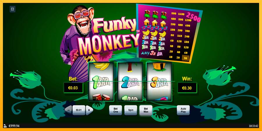 Funky Monkey macchina da gioco per soldi, immagine 2