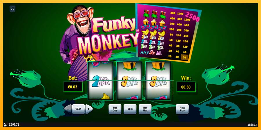 Funky Monkey macchina da gioco per soldi, immagine 3