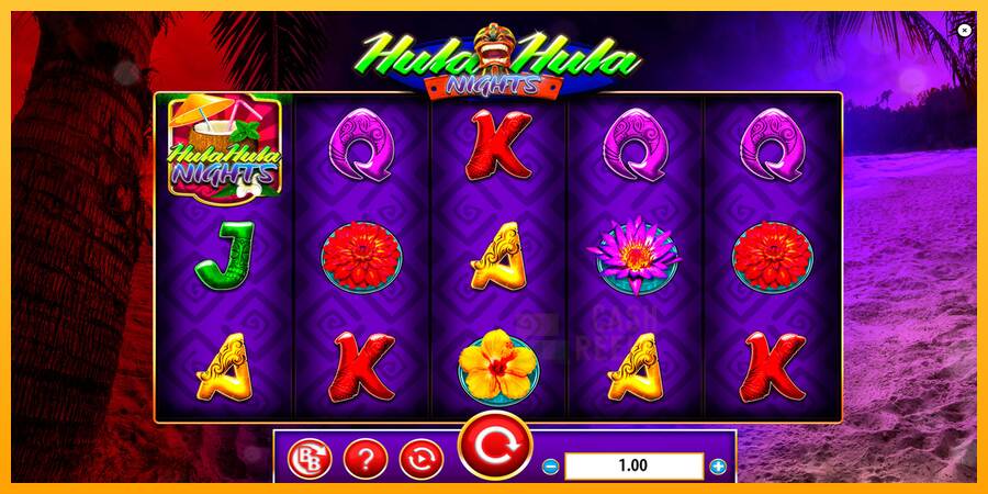 Hula Hula Nights macchina da gioco per soldi, immagine 1