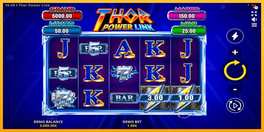 Thor Power Link macchina da gioco per soldi, immagine 1