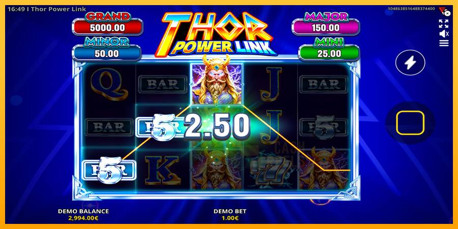 Thor Power Link macchina da gioco per soldi, immagine 2