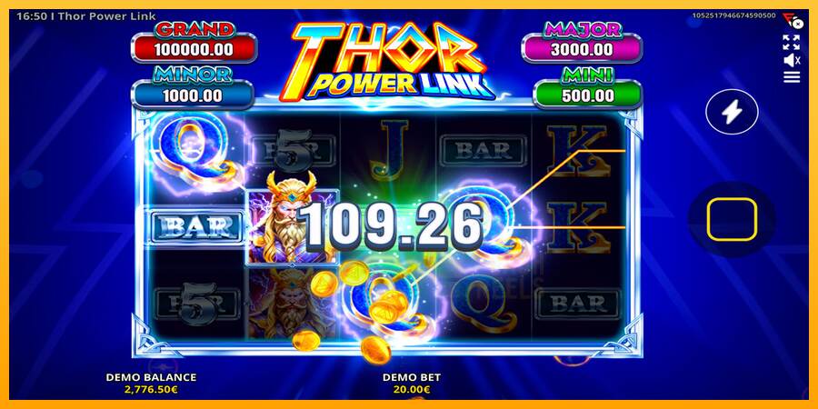 Thor Power Link macchina da gioco per soldi, immagine 4