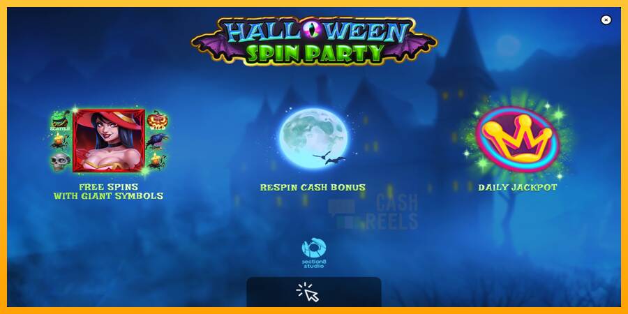 Halloween Spin Party macchina da gioco per soldi, immagine 1