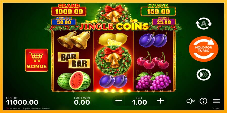 Jingle Coins macchina da gioco per soldi, immagine 2