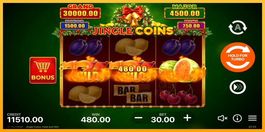 Jingle Coins macchina da gioco per soldi, immagine 5