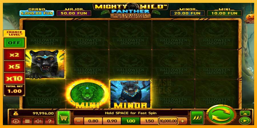 Mighty Wild: Panther Grand Diamond Edition Halloween Jackpots macchina da gioco per soldi, immagine 2