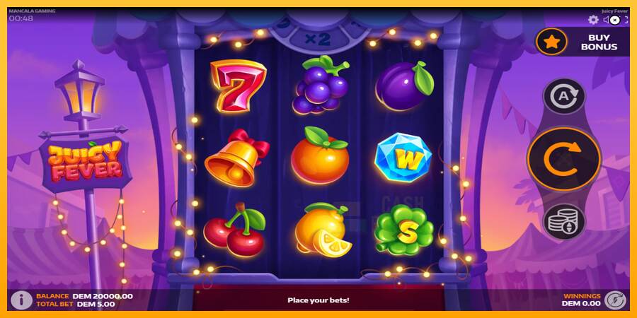 Juicy Fever macchina da gioco per soldi, immagine 2