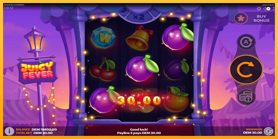 Juicy Fever macchina da gioco per soldi, immagine 4