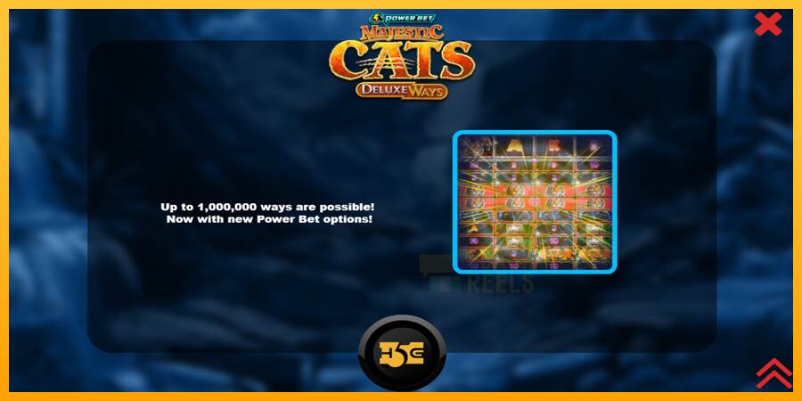 Majestic Cats DeluxeWays macchina da gioco per soldi, immagine 1