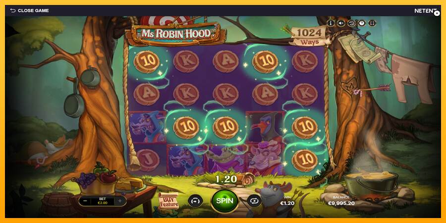 Ms Robin Hood macchina da gioco per soldi, immagine 3