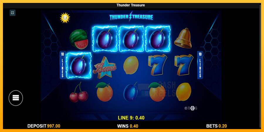 Thunder Treasure macchina da gioco per soldi, immagine 3