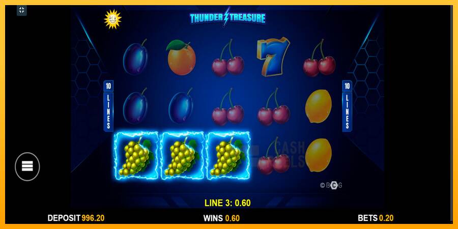 Thunder Treasure macchina da gioco per soldi, immagine 4