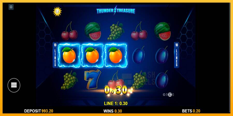 Thunder Treasure macchina da gioco per soldi, immagine 5