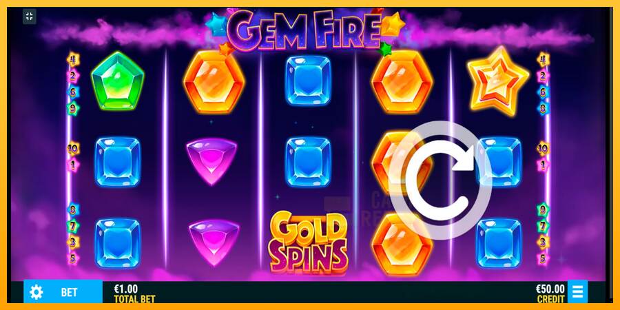 Gem Fire macchina da gioco per soldi, immagine 1