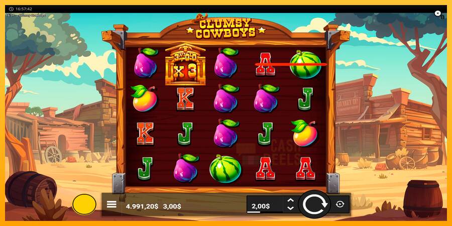 Clumsy Cowboys macchina da gioco per soldi, immagine 3