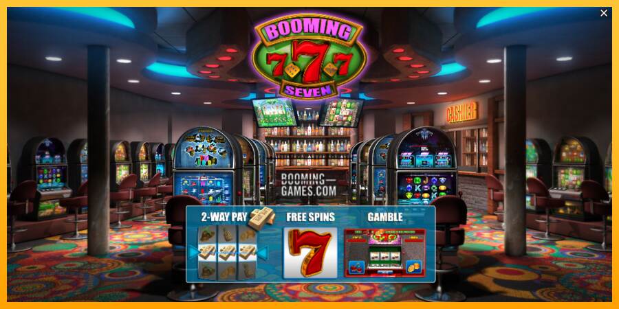 Booming Seven macchina da gioco per soldi, immagine 1