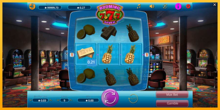 Booming Seven macchina da gioco per soldi, immagine 2