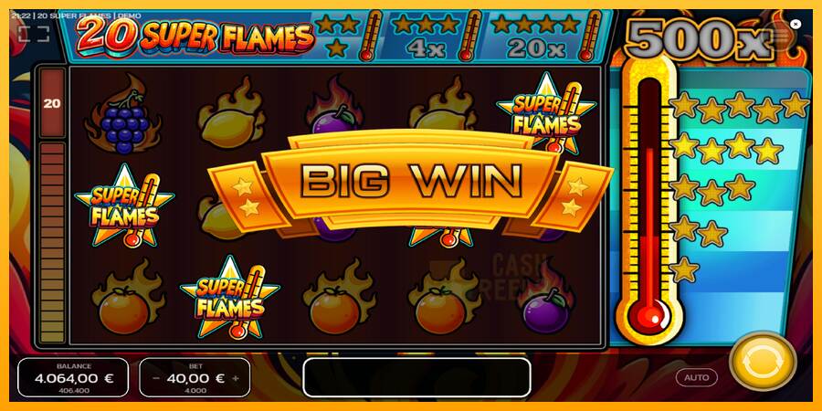 20 Super Flames macchina da gioco per soldi, immagine 4