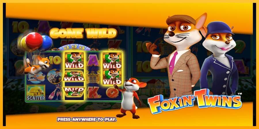 Foxin Twins macchina da gioco per soldi, immagine 1