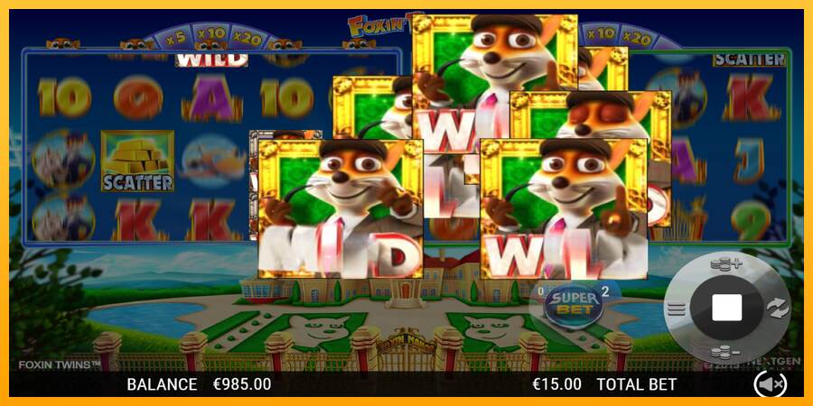 Foxin Twins macchina da gioco per soldi, immagine 4